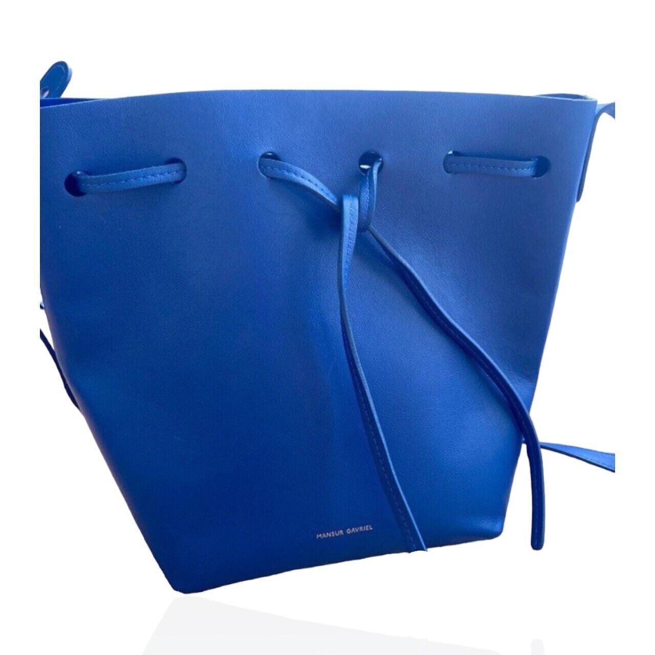 Mansur Gavriel Blue Shoulder Bag