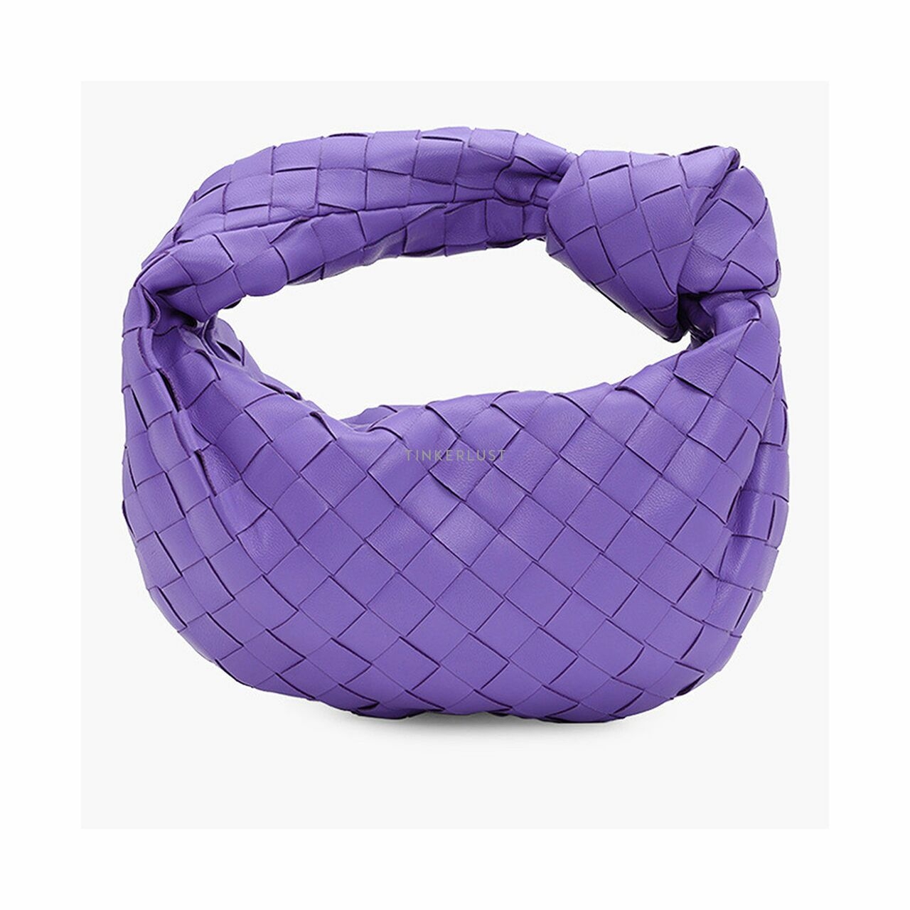 Bottega Veneta Mini BV Jodie Shoulder Bag in Purple