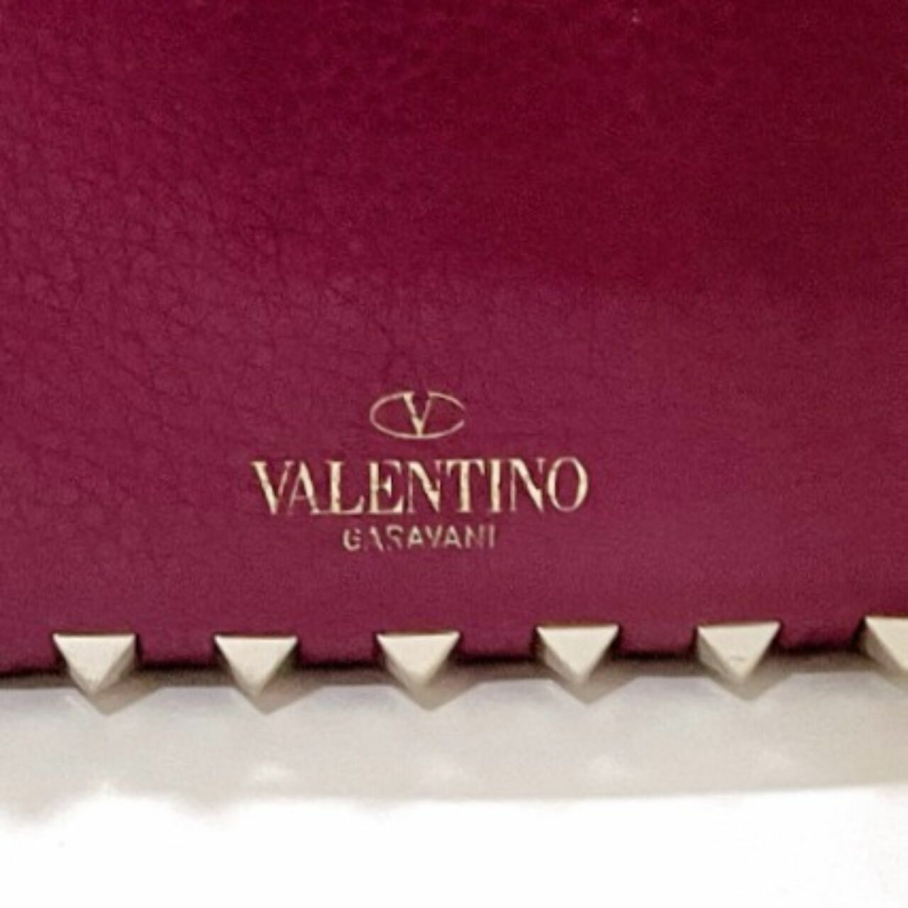 Valentino Garavani Red Shoulder Bag Leather