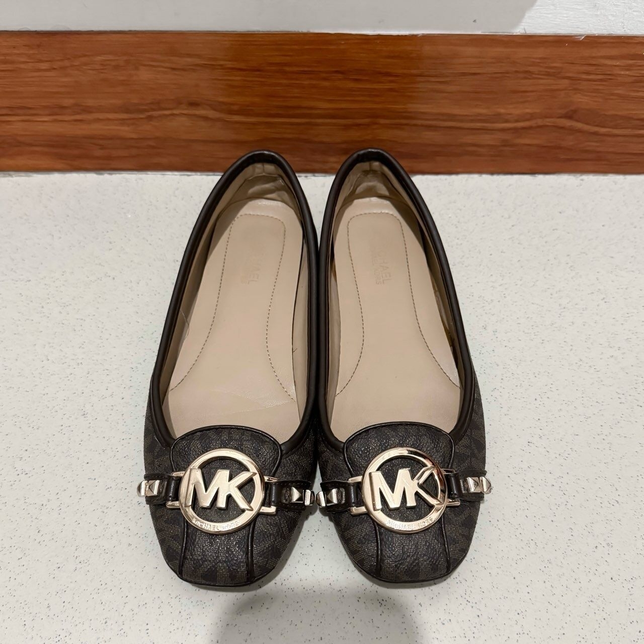 Michael Kors Brown Flats