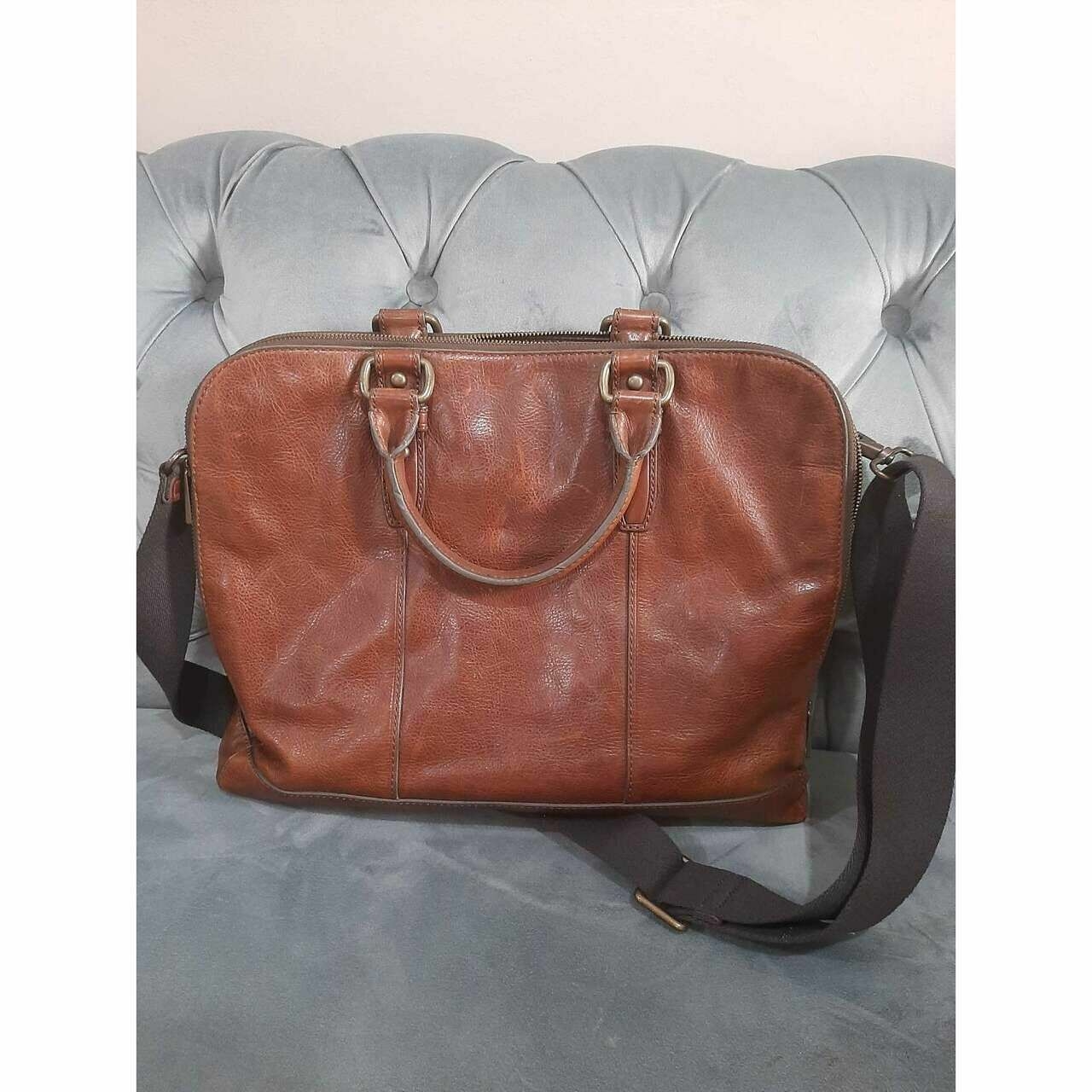 Fossil Brown Briefcase