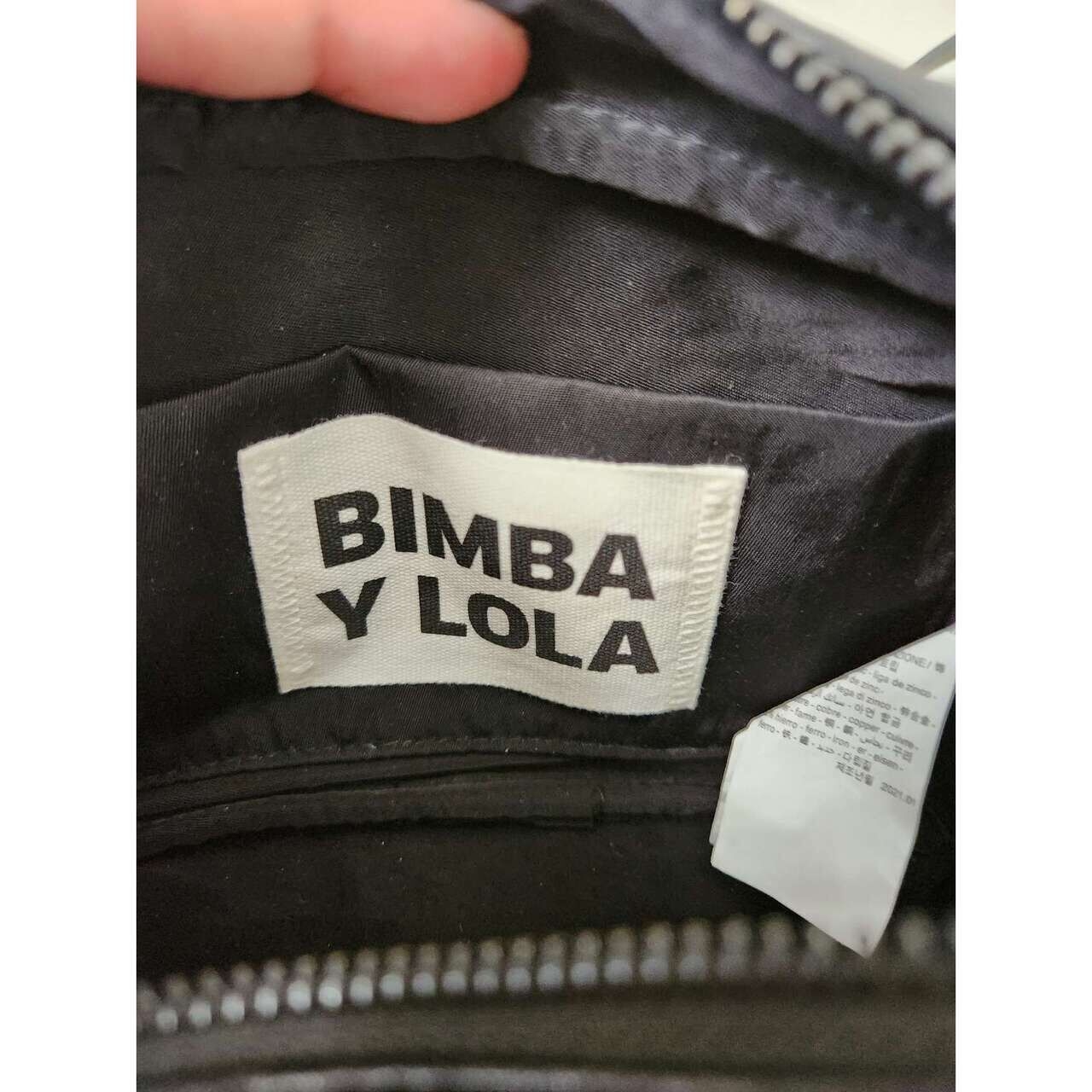 Bimba Y Lola Black & White Sling Bag