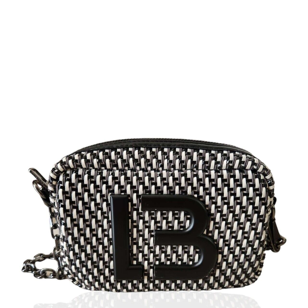 Bimba Y Lola Black & White Sling Bag