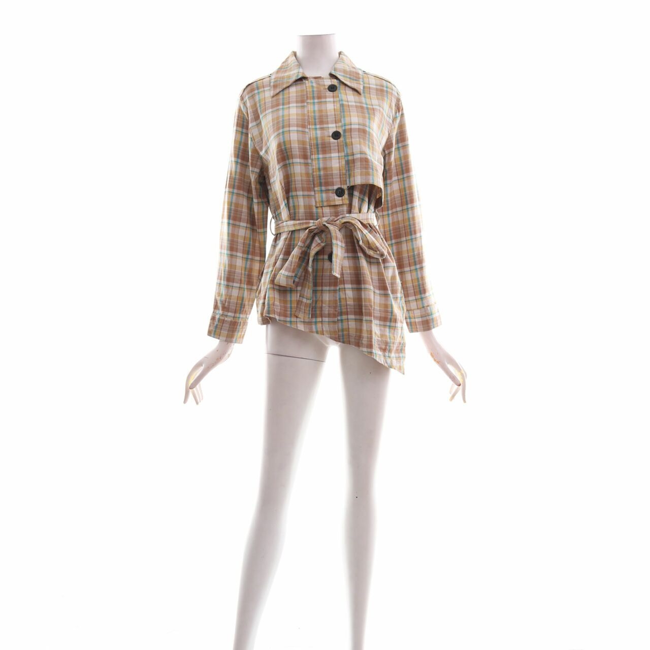 ATS The Label Multicolor Plaid Shirt