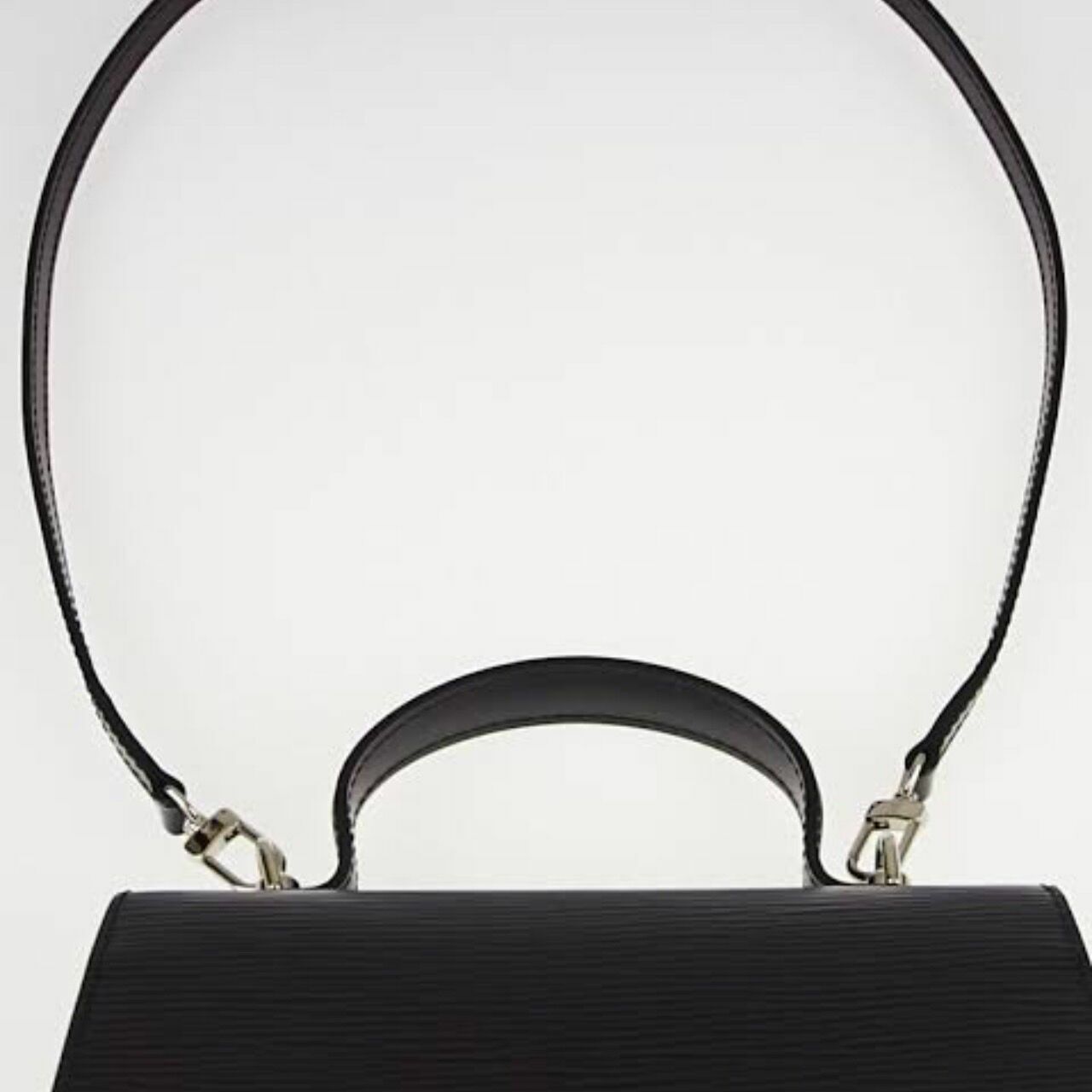 Louis Vuitton Black Plaid Handbag