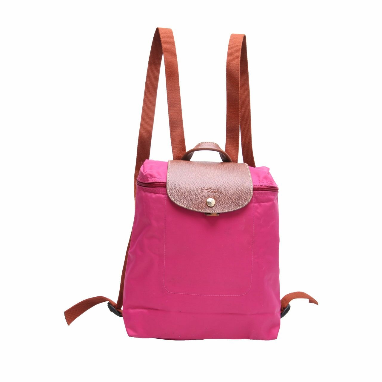 Longchamp Le Pliage Fuchsia Backpack