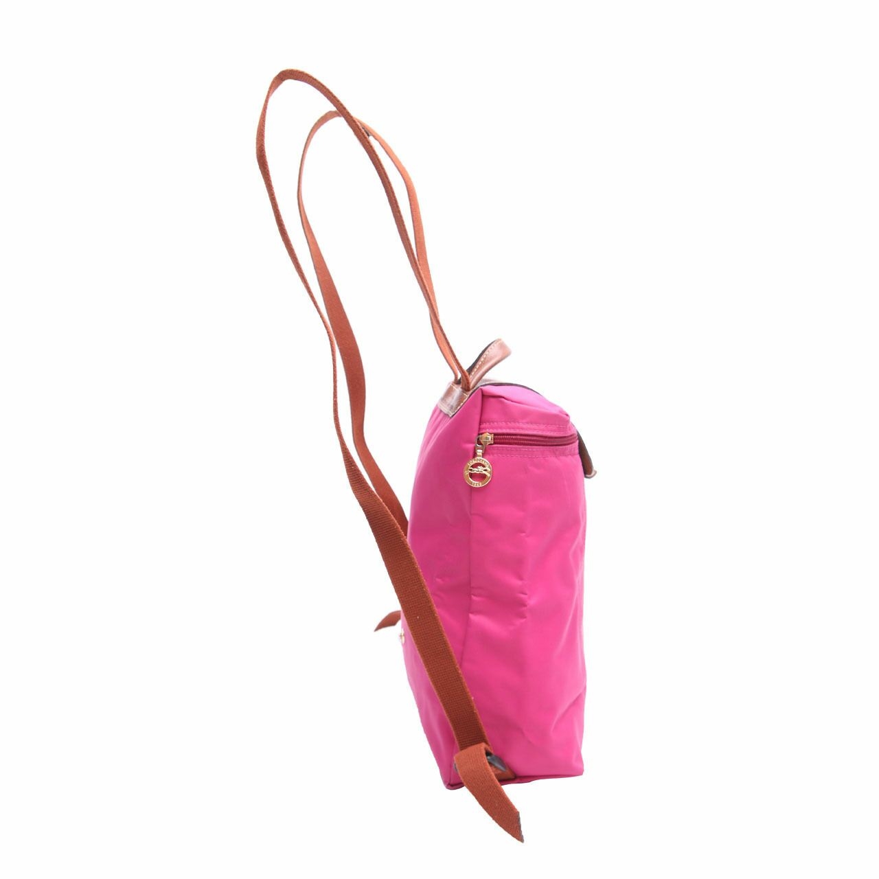 Longchamp Le Pliage Fuchsia Backpack