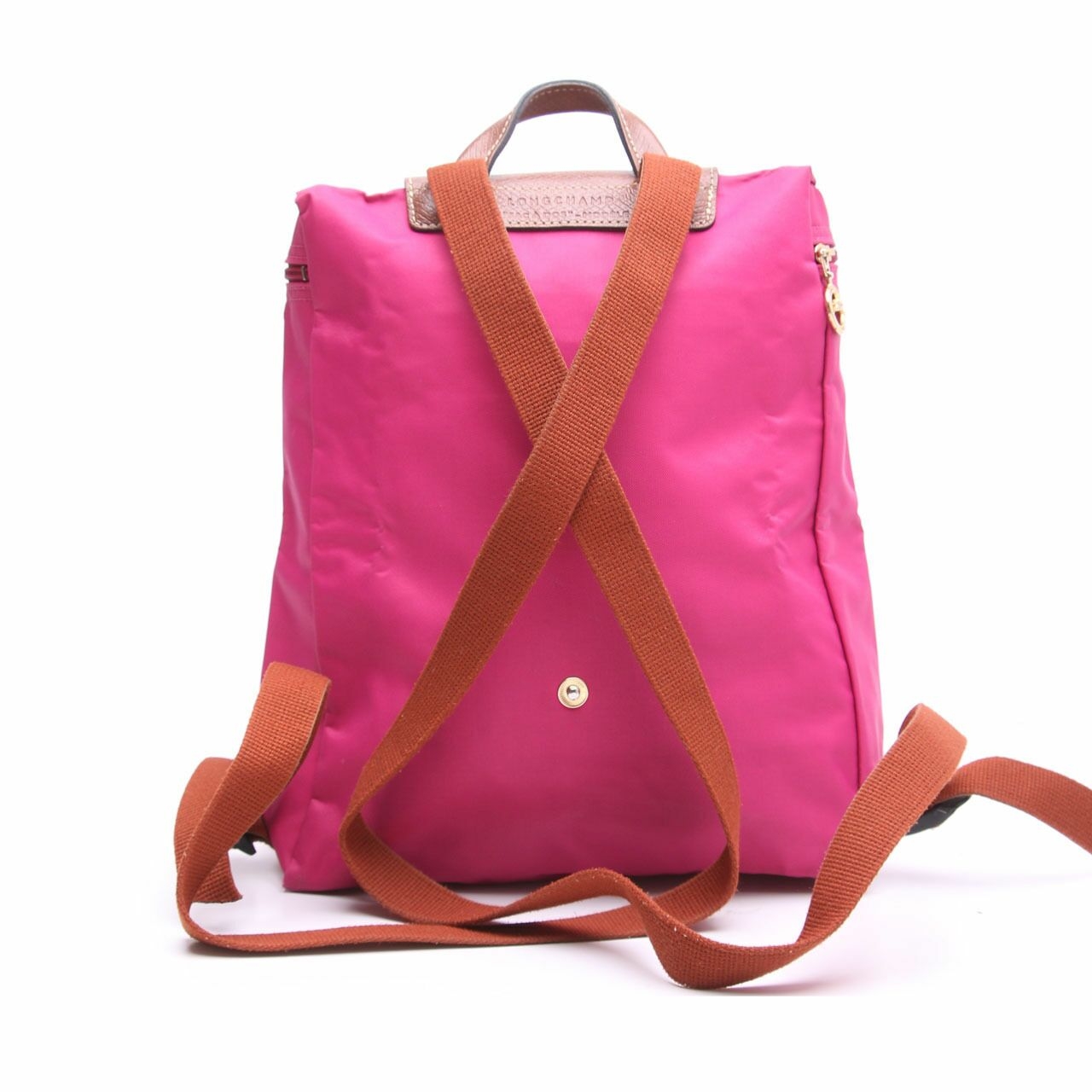 Longchamp Le Pliage Fuchsia Backpack