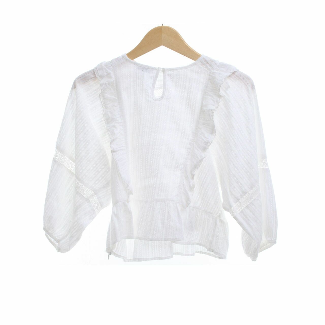 The Editor's Market Off White Blouse