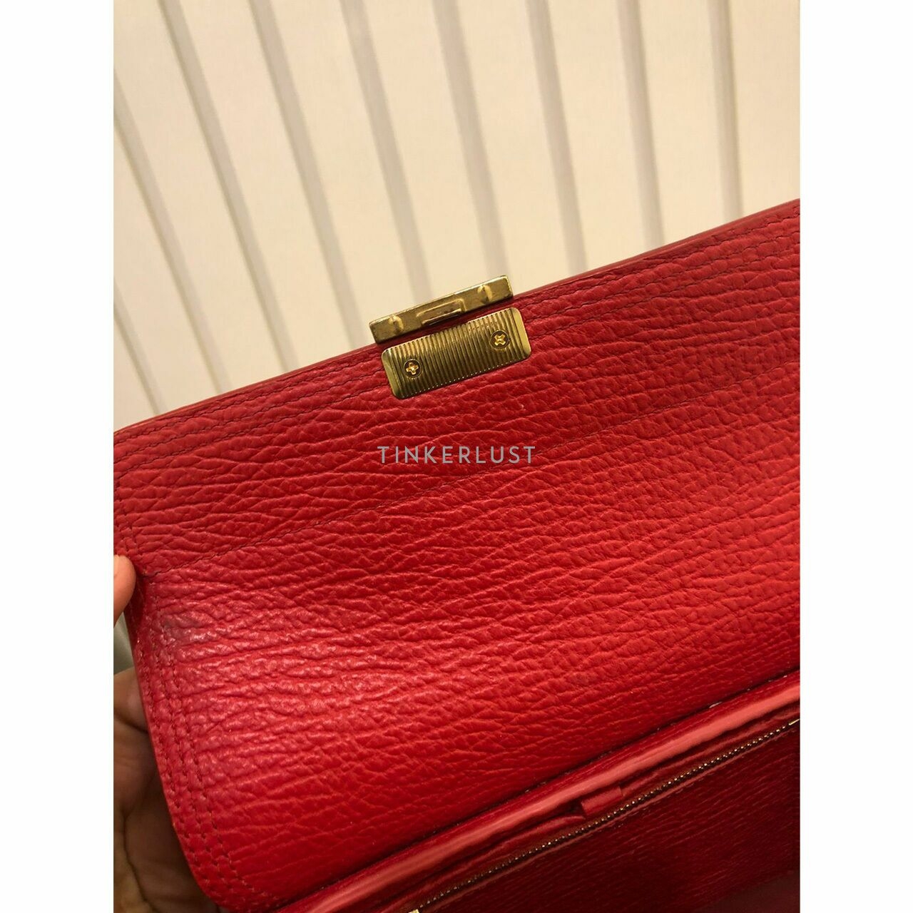 Philip Lim Pashli Mini Satchel Red Nickel GHW 2016