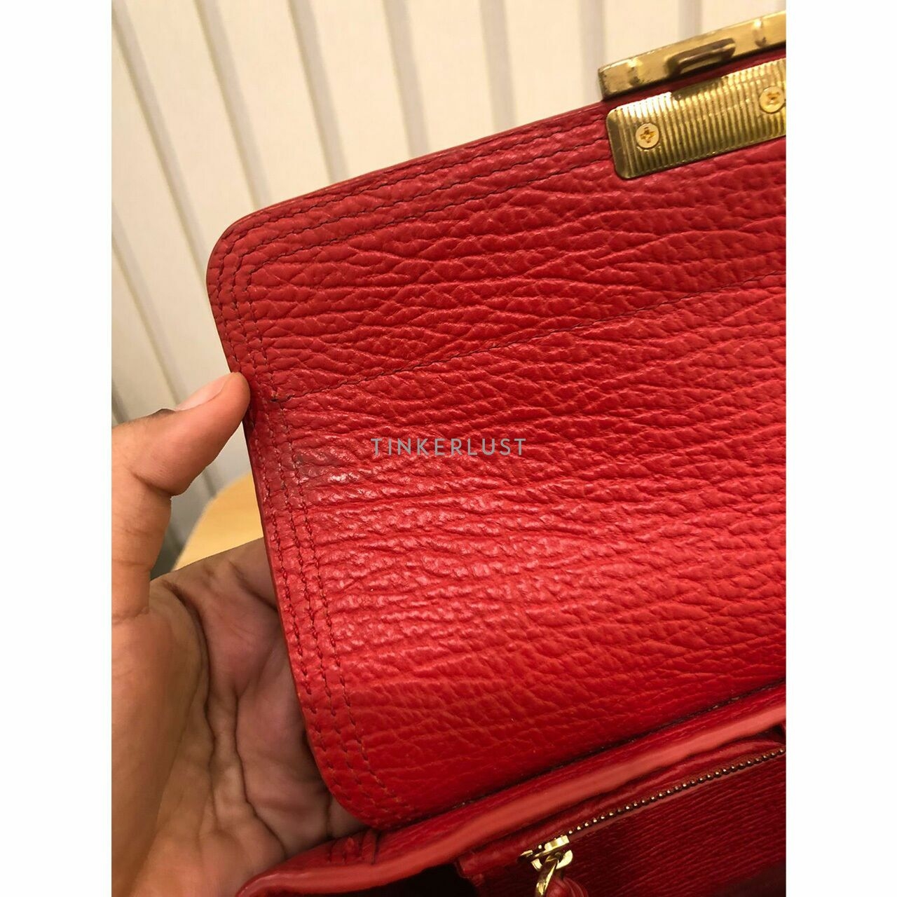 Philip Lim Pashli Mini Satchel Red Nickel GHW 2016