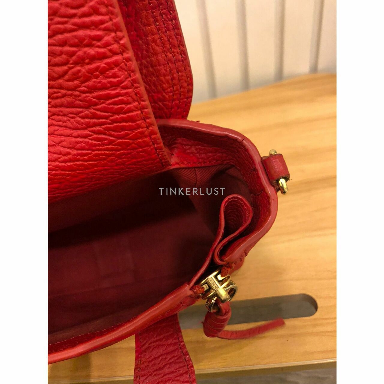 Philip Lim Pashli Mini Satchel Red Nickel GHW 2016