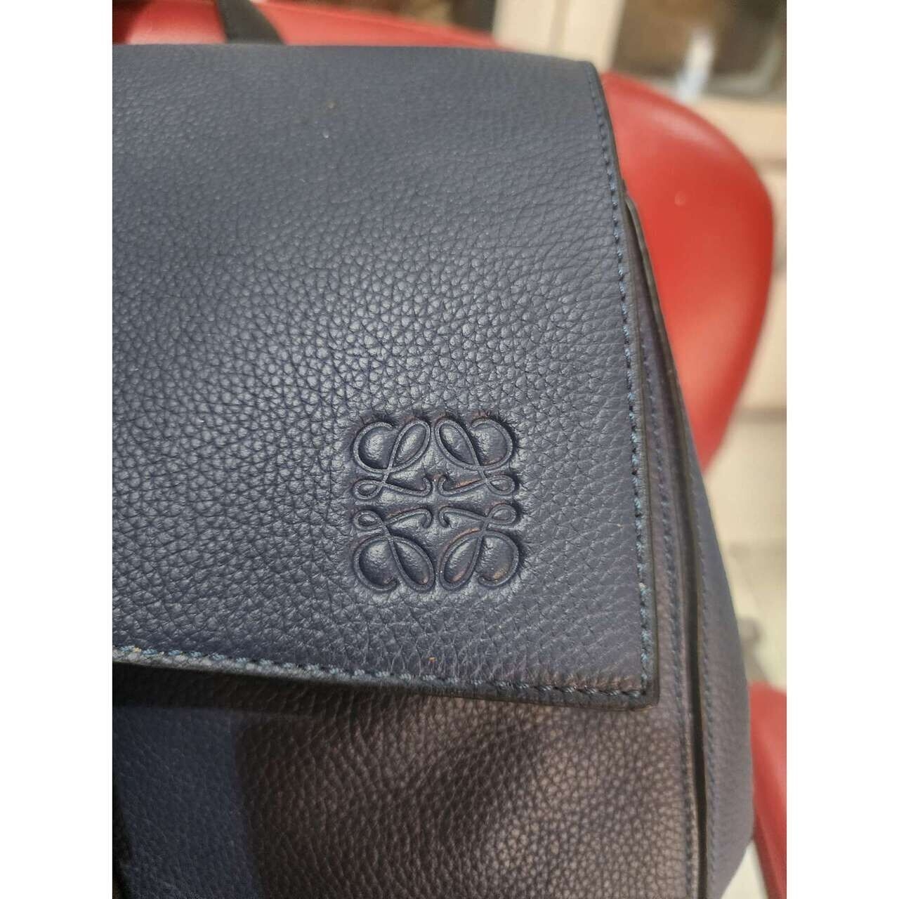 Loewe Navy Backpack