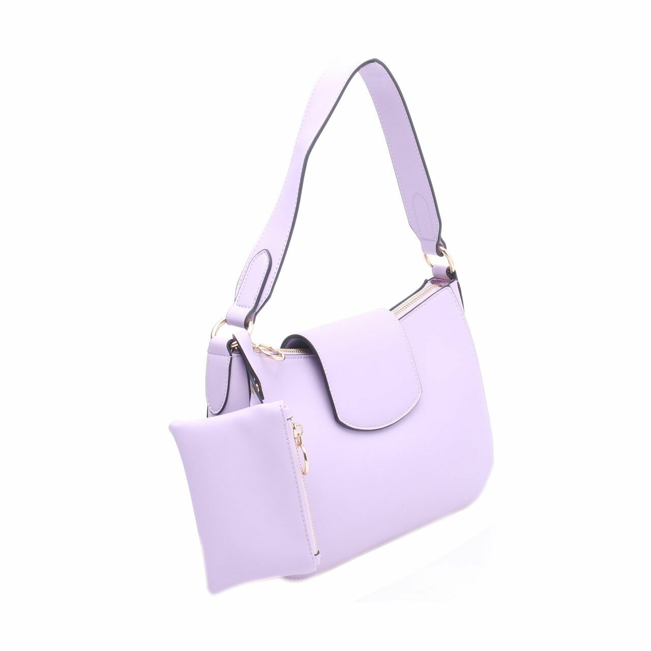 Private Collection Lilac Satchel Bag