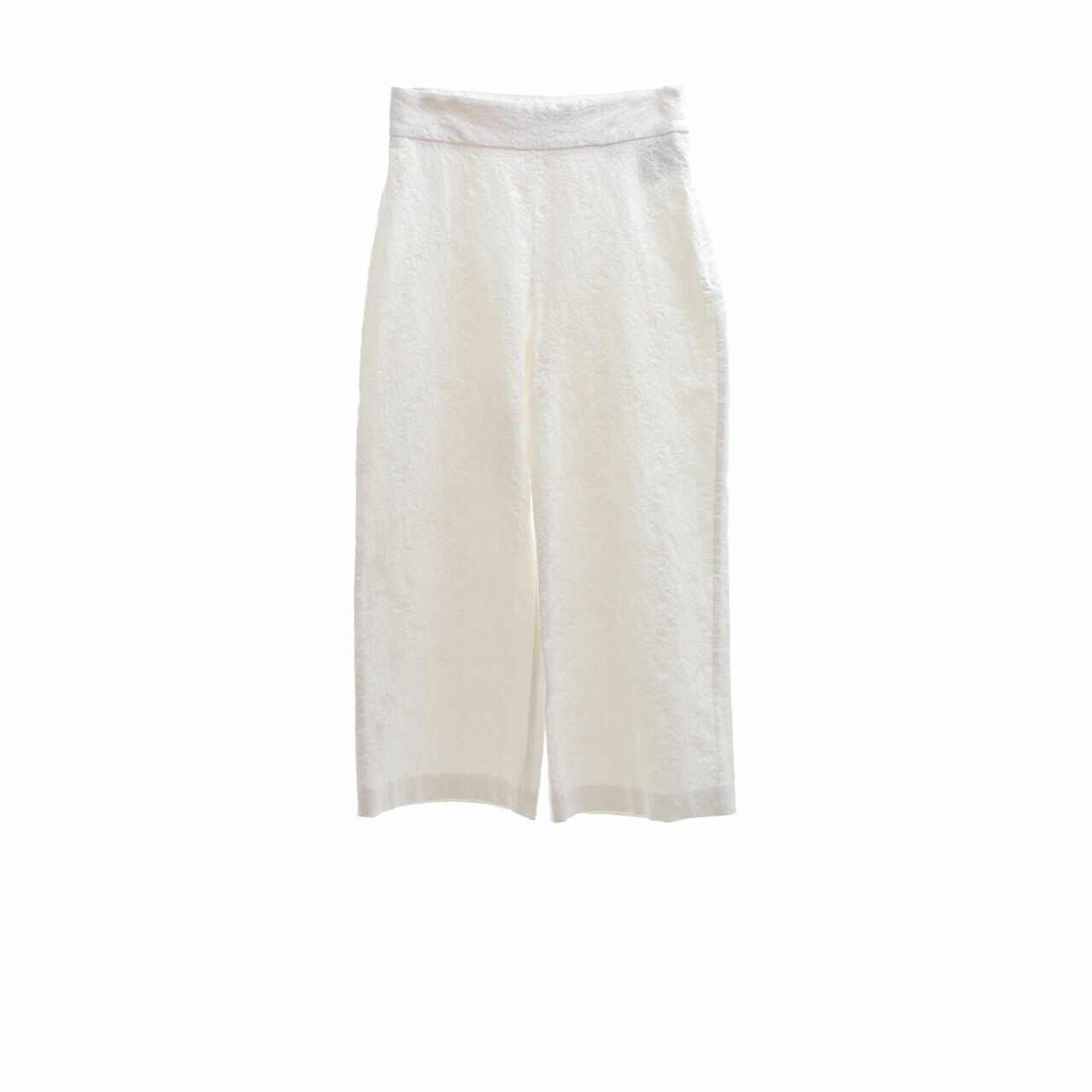 Zara Off White Trousers