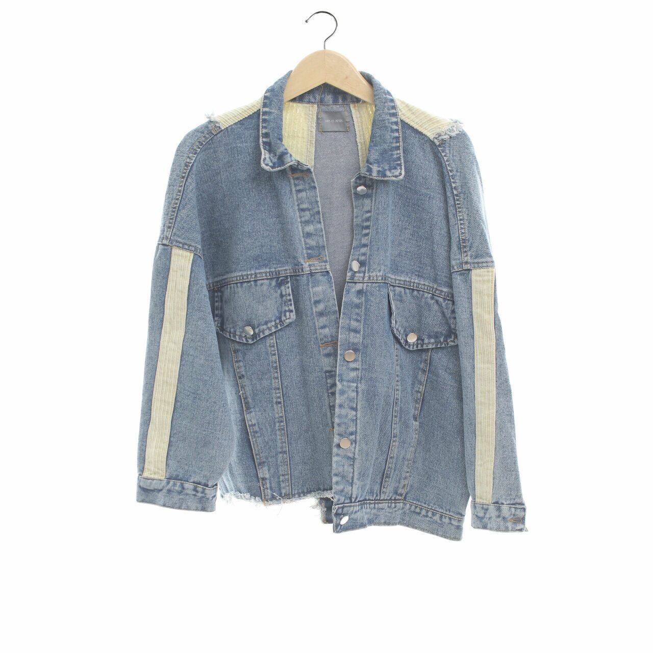 This is April Blue Denim Jacket