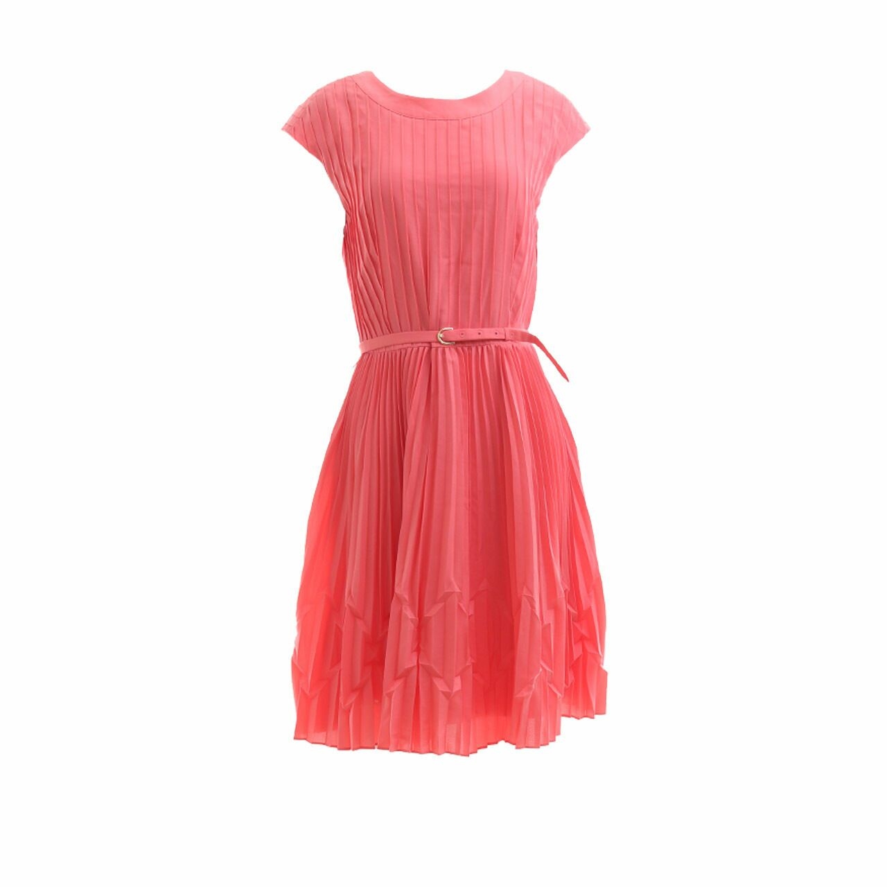 Ted Baker Pink Midi Dress