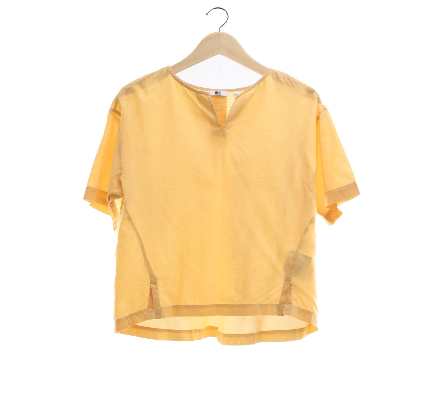 Uniqlo Mustard Blouse