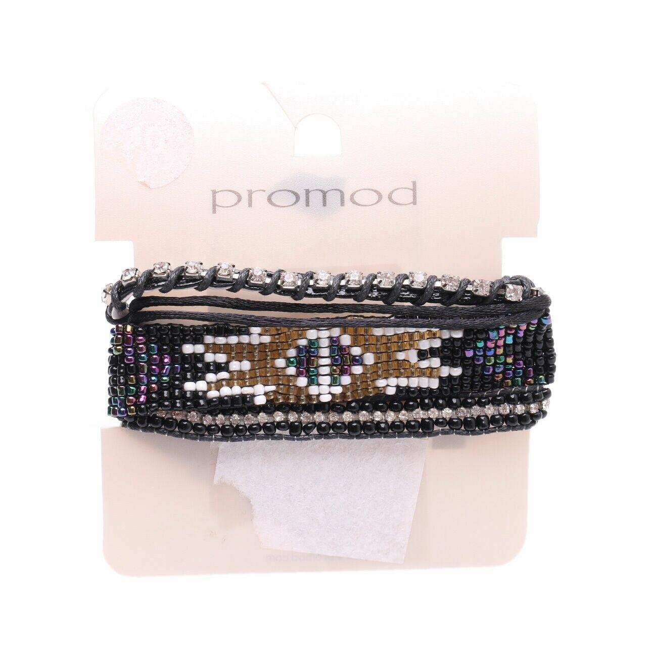 Promod Black Sequins Bracelet
