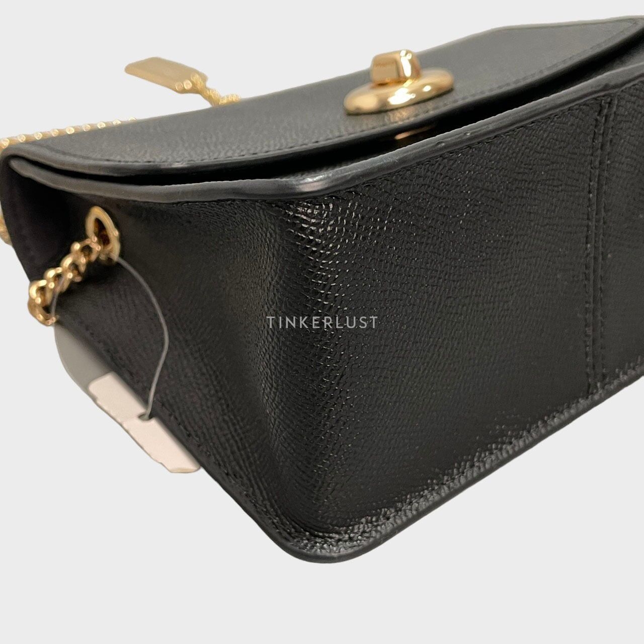 Coach F31387 Bowery Crossgrain Black Sling Bag