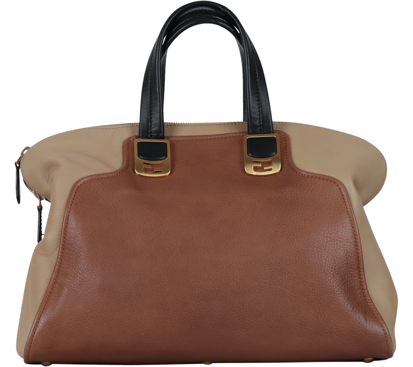 Fendi Brown Chameleon Duffle Handbag