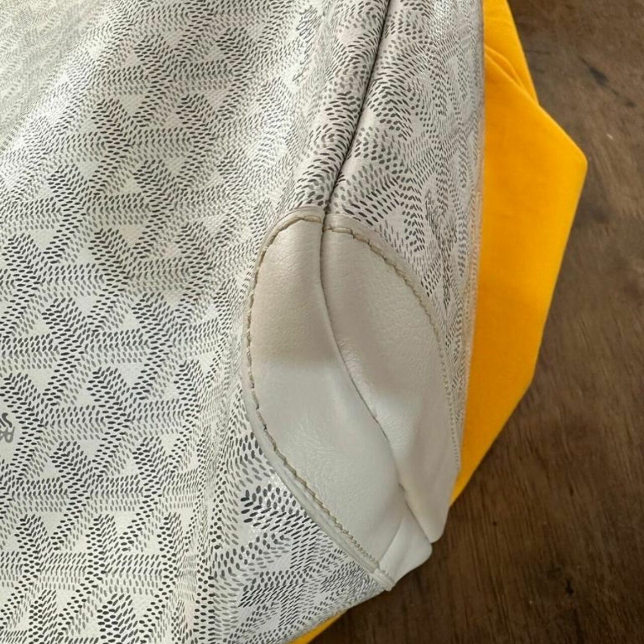 Goyard White Artois MM Tote Bag 2022