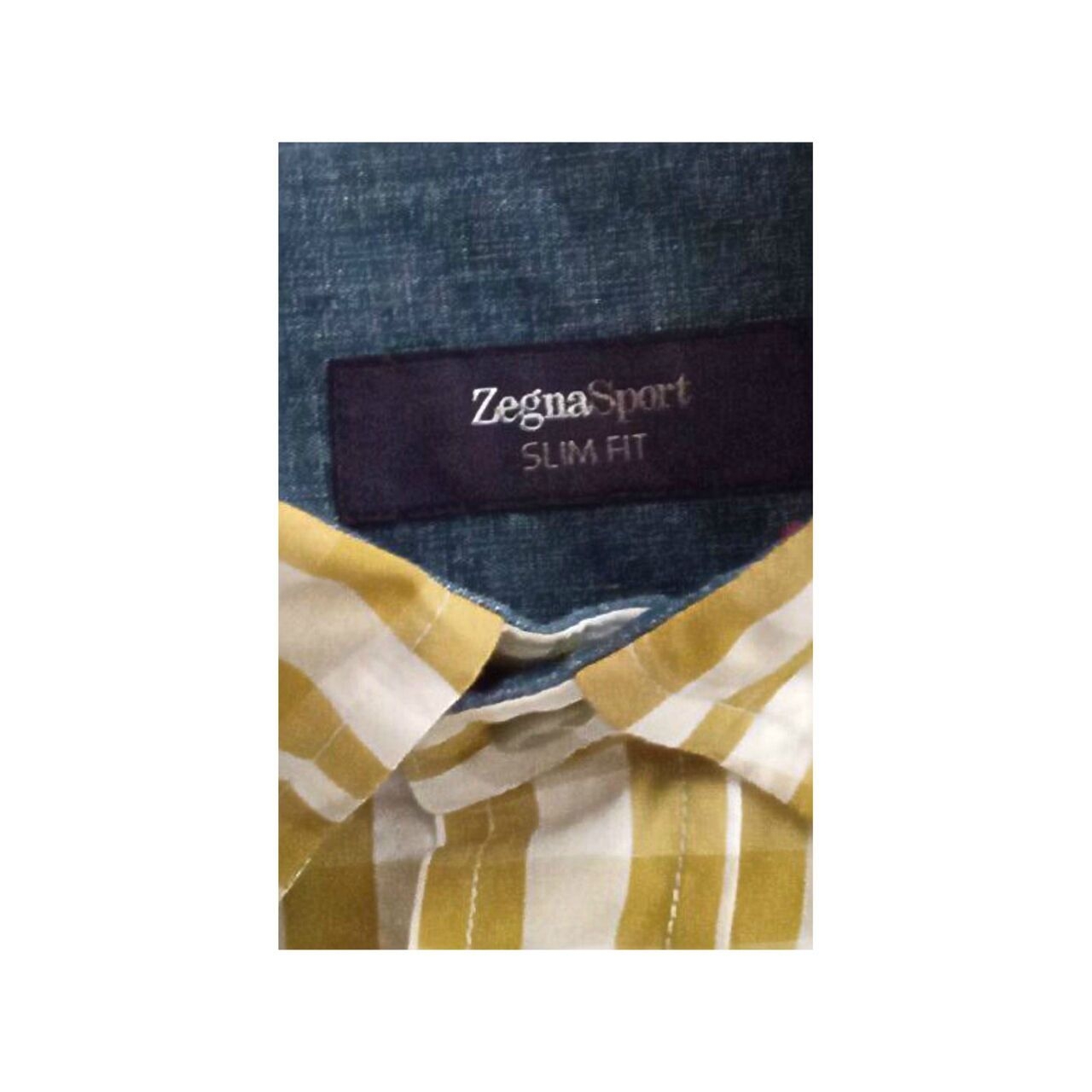 Zegna Sport Olive Kemeja