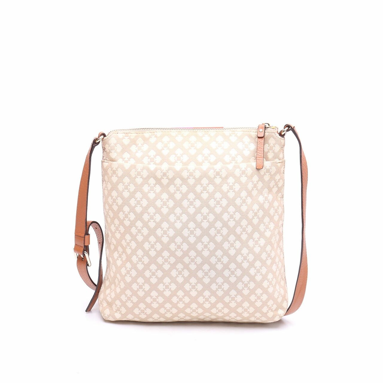 Kate Spade New York Classic Victoria Cream/Pink Cross Body Bag