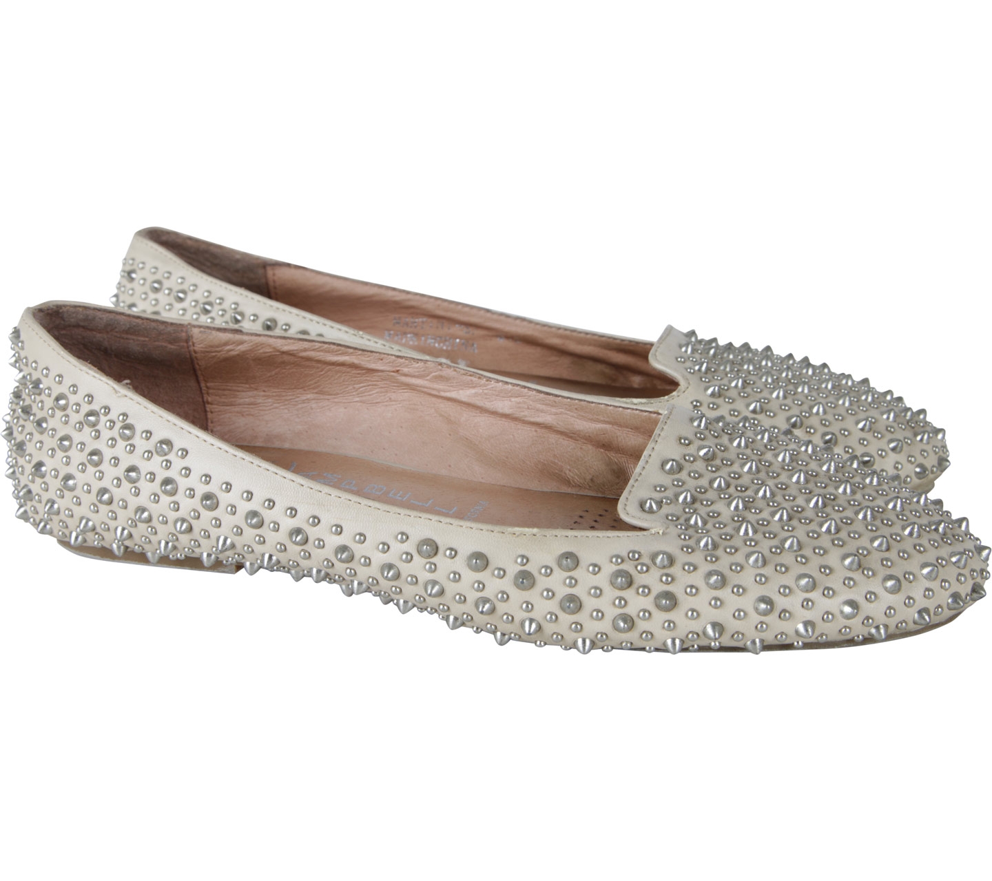 Jeffrey Campbell Cream Flats