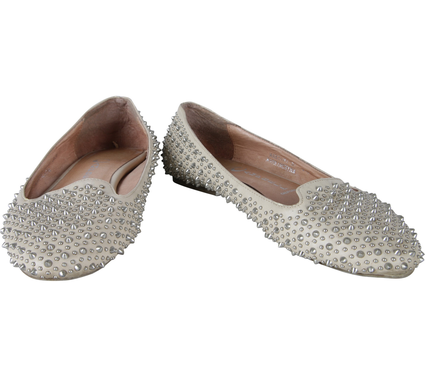 Jeffrey Campbell Cream Flats