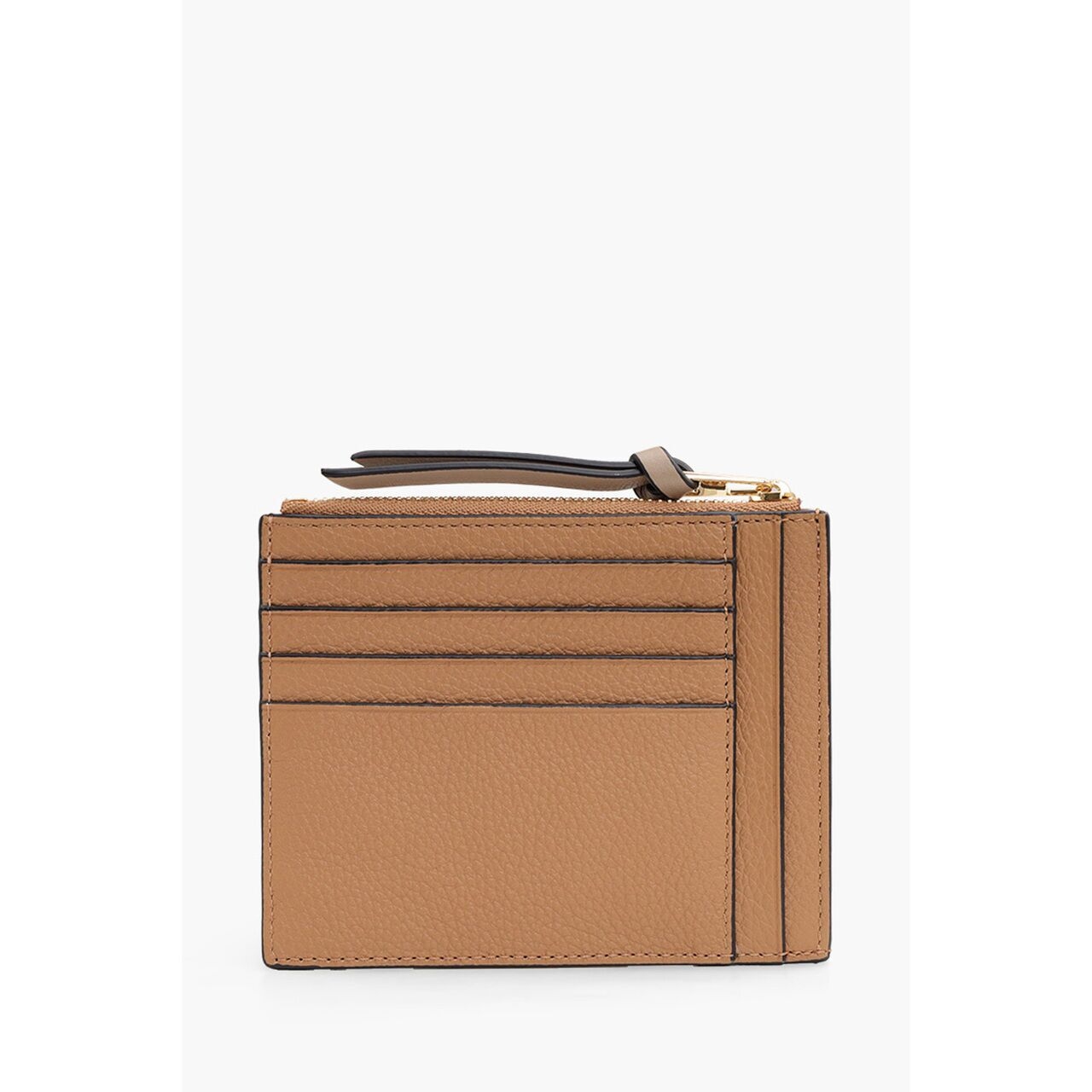 Loewe Large Coin Card Holder Toffee/Tan Soft Grained Calfskin Wallet