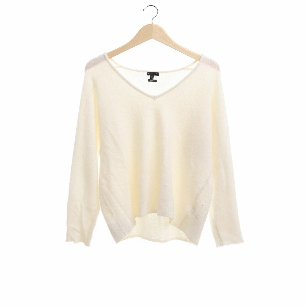 Massimo Dutti Off White Sweater