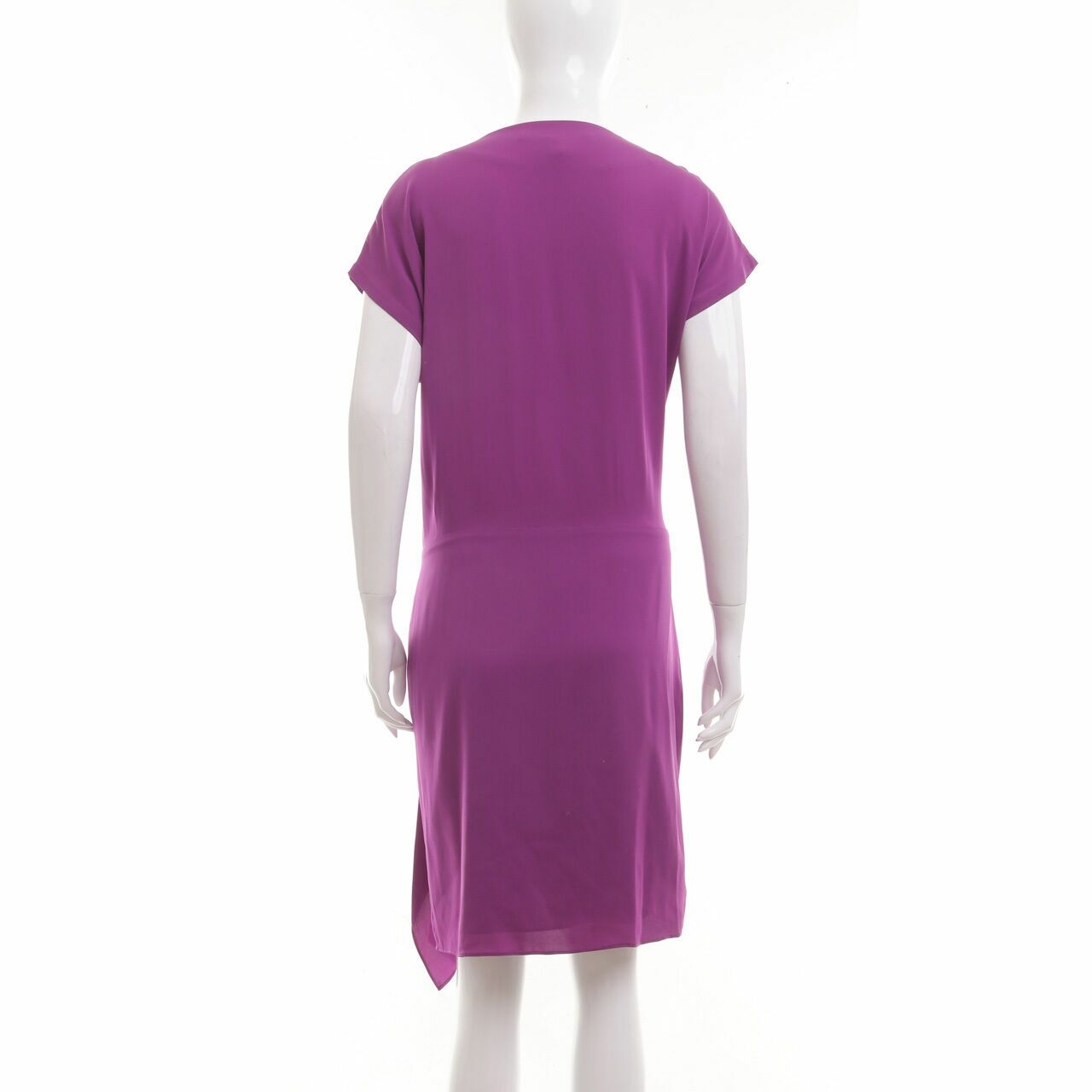 Diane Von Furstenberg Purple Midi Dress