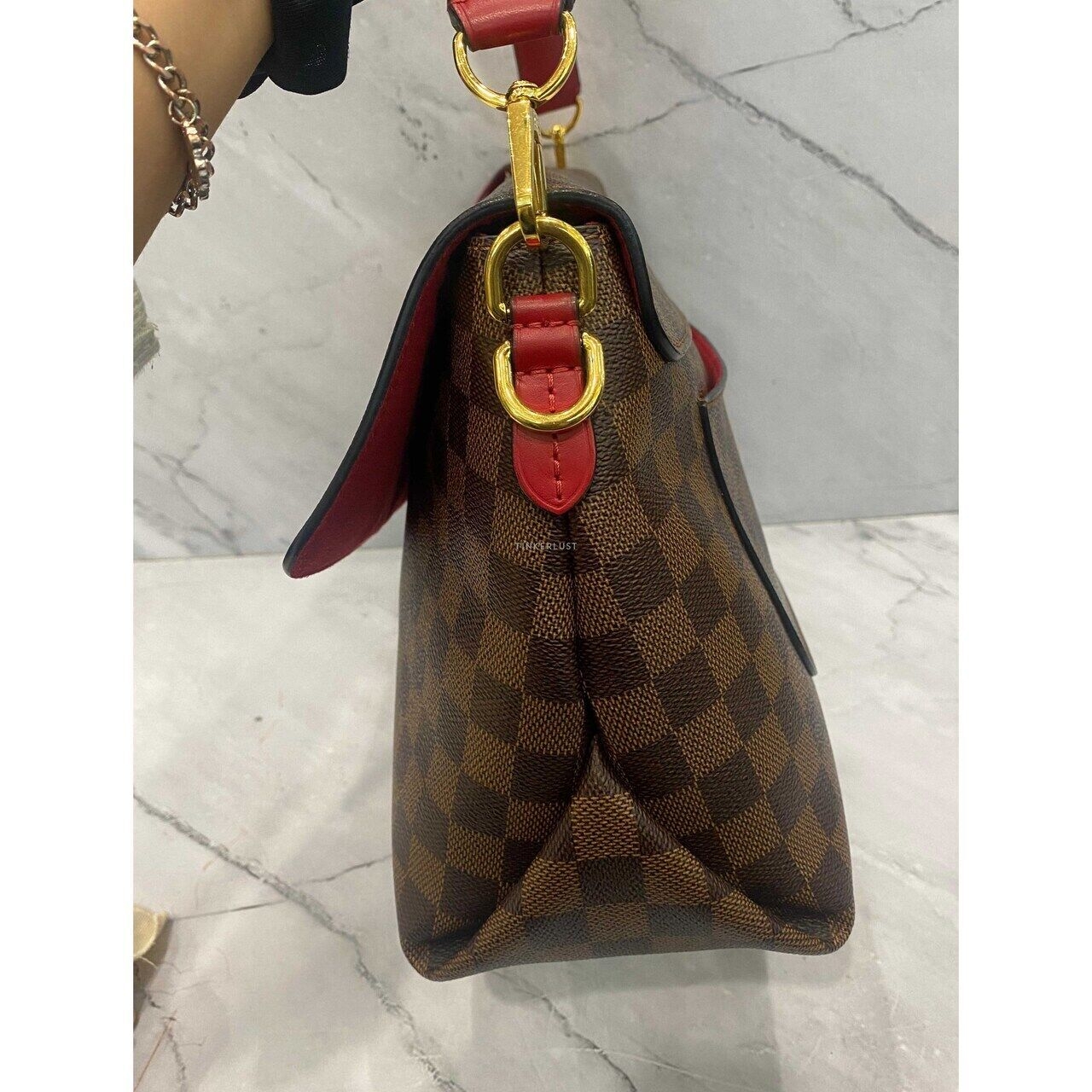 Louis Vuitton Beaubourg MM Damier GHW 2019 Satchel Bag