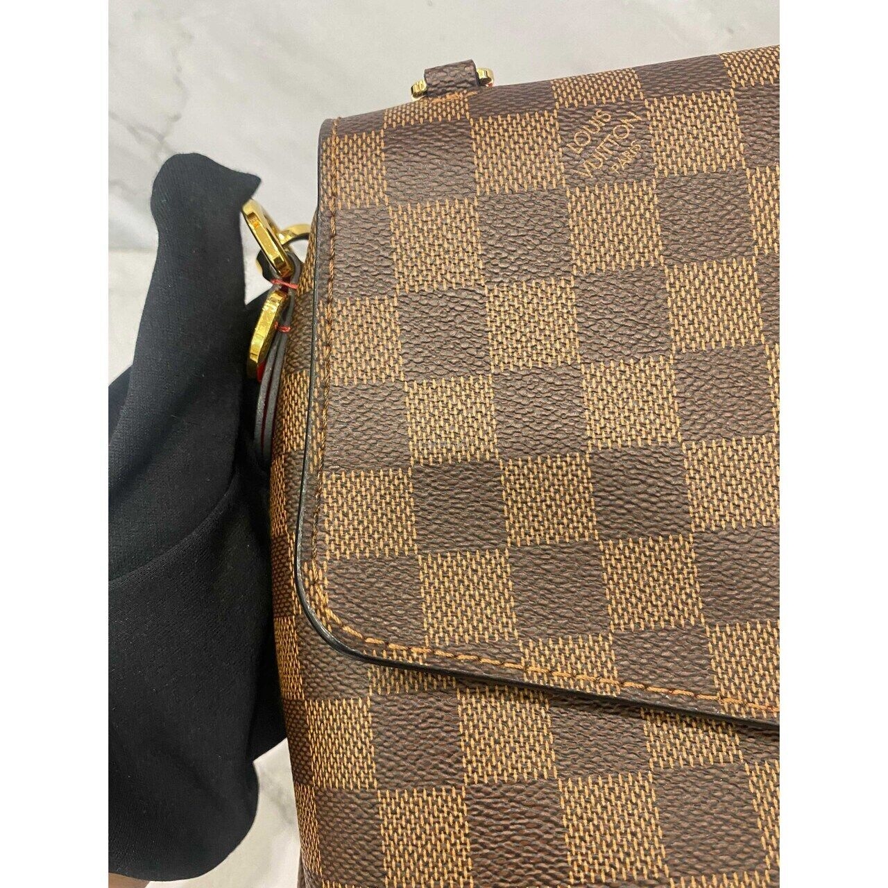 Louis Vuitton Beaubourg MM Damier GHW 2019 Satchel Bag