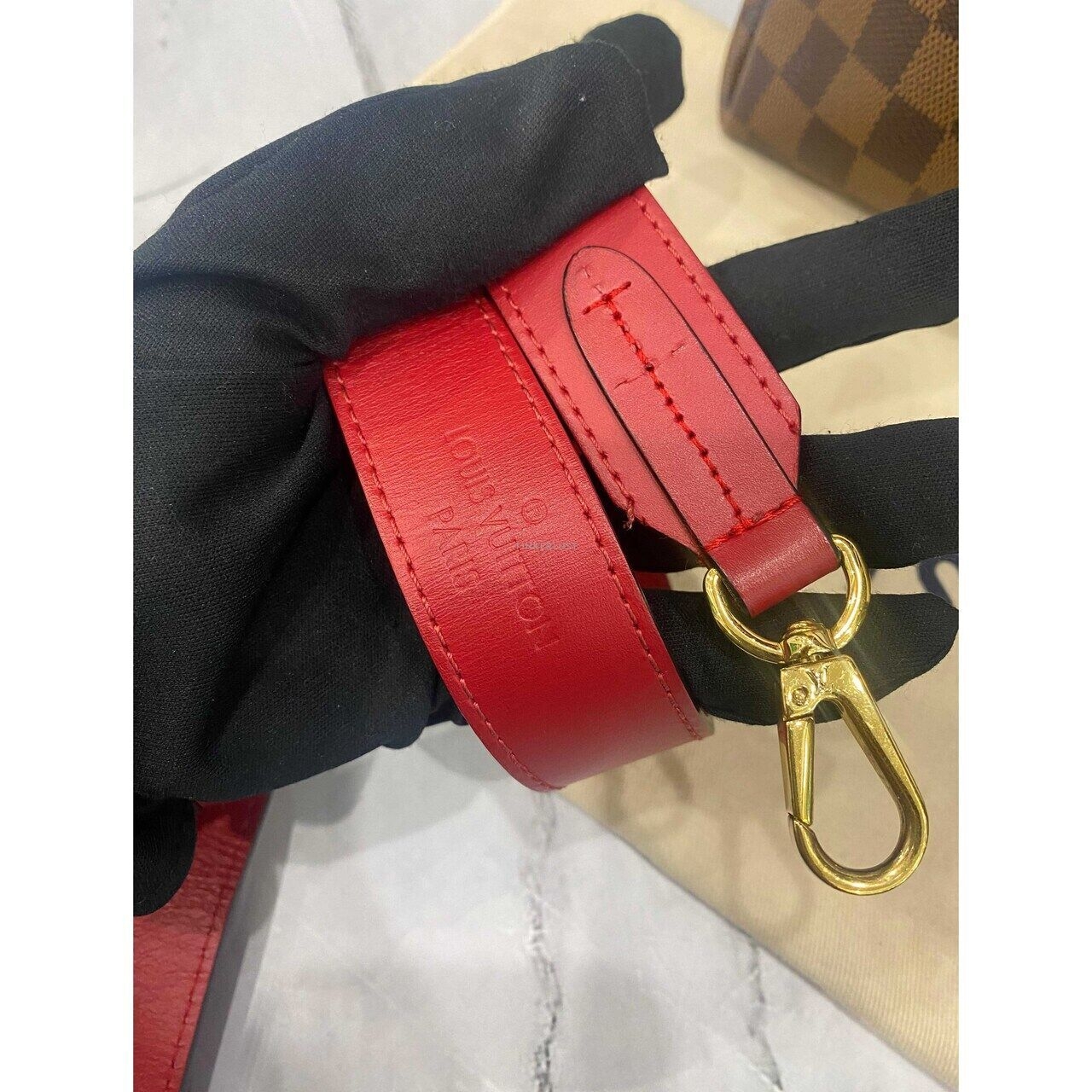 Louis Vuitton Beaubourg MM Damier GHW 2019 Satchel Bag