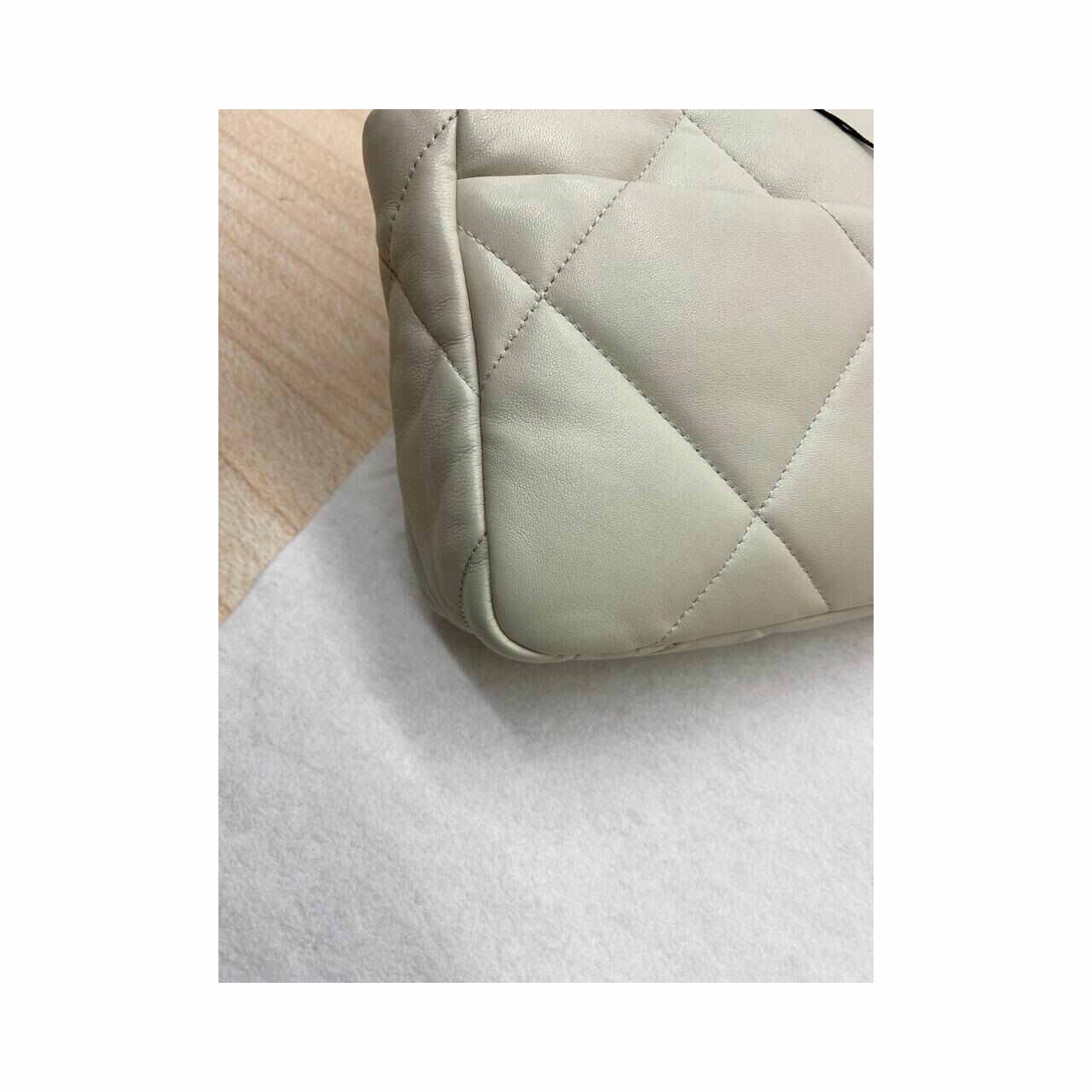 Chanel 19 Light Beige GHW #30 Shoulder Bag