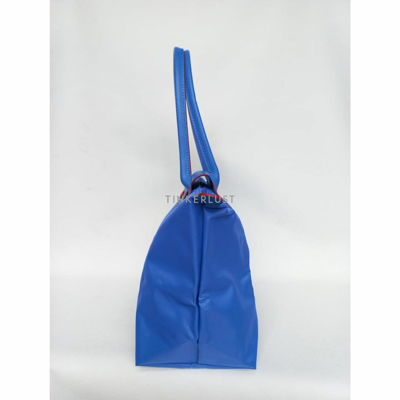 Longchamp Le Pliage Club Myosotis Large Long Handle