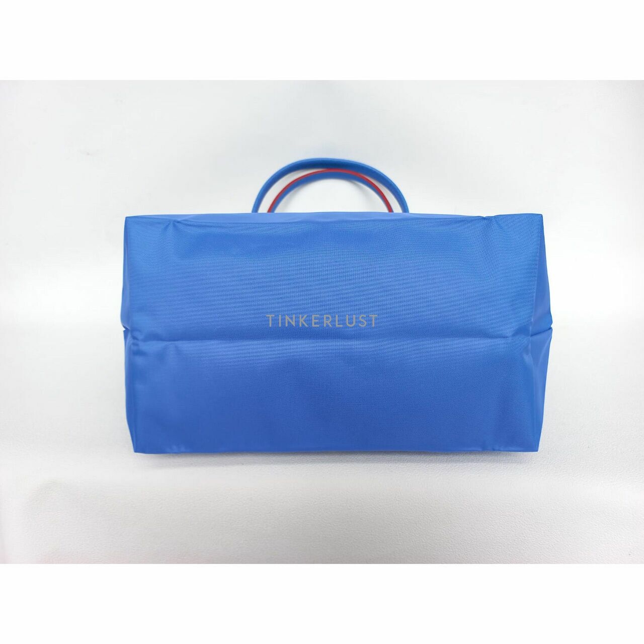 Longchamp Le Pliage Club Myosotis Large Long Handle