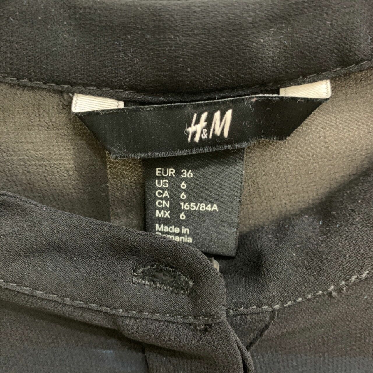 H&M Black Blouse