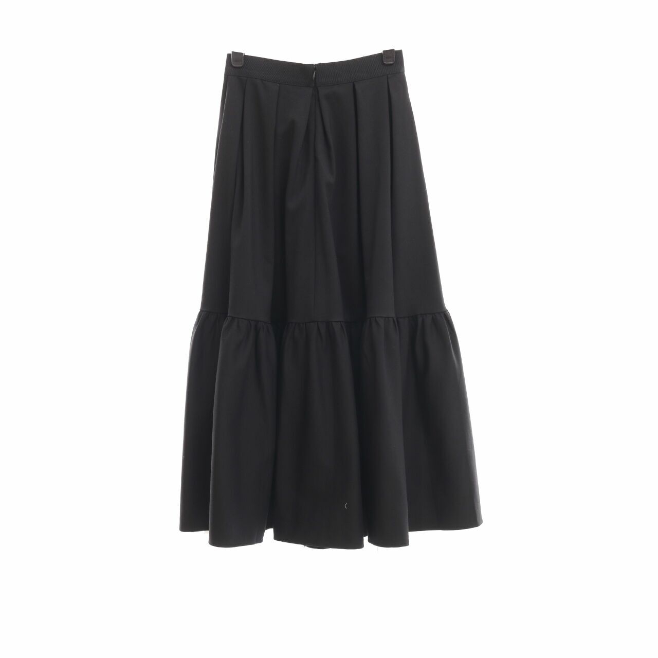 Love, Bonito Black Ruffle Maxi Skirt