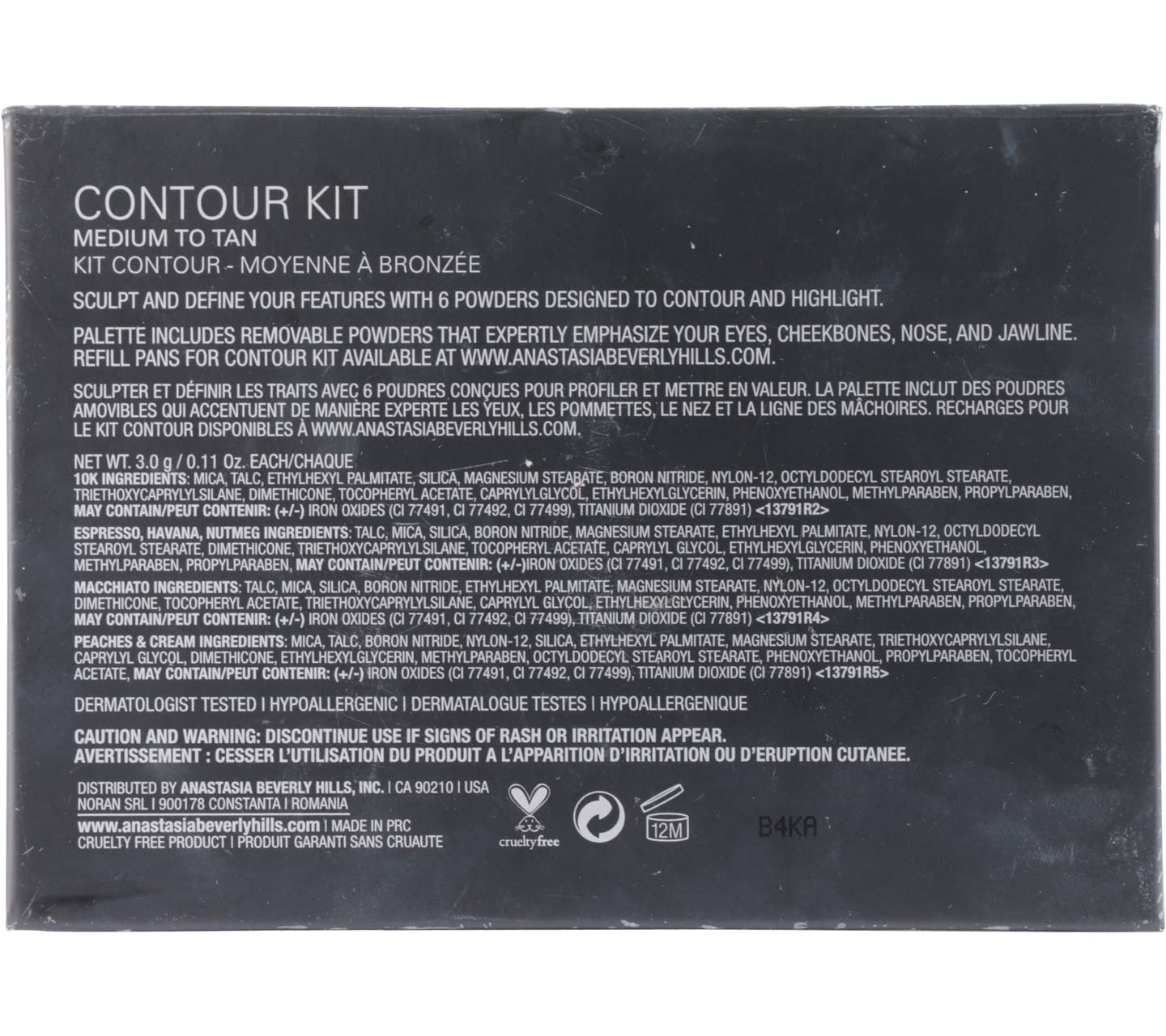 Anastasia Beverly Hills Contour Kit Medium to Tan Sets and Palette