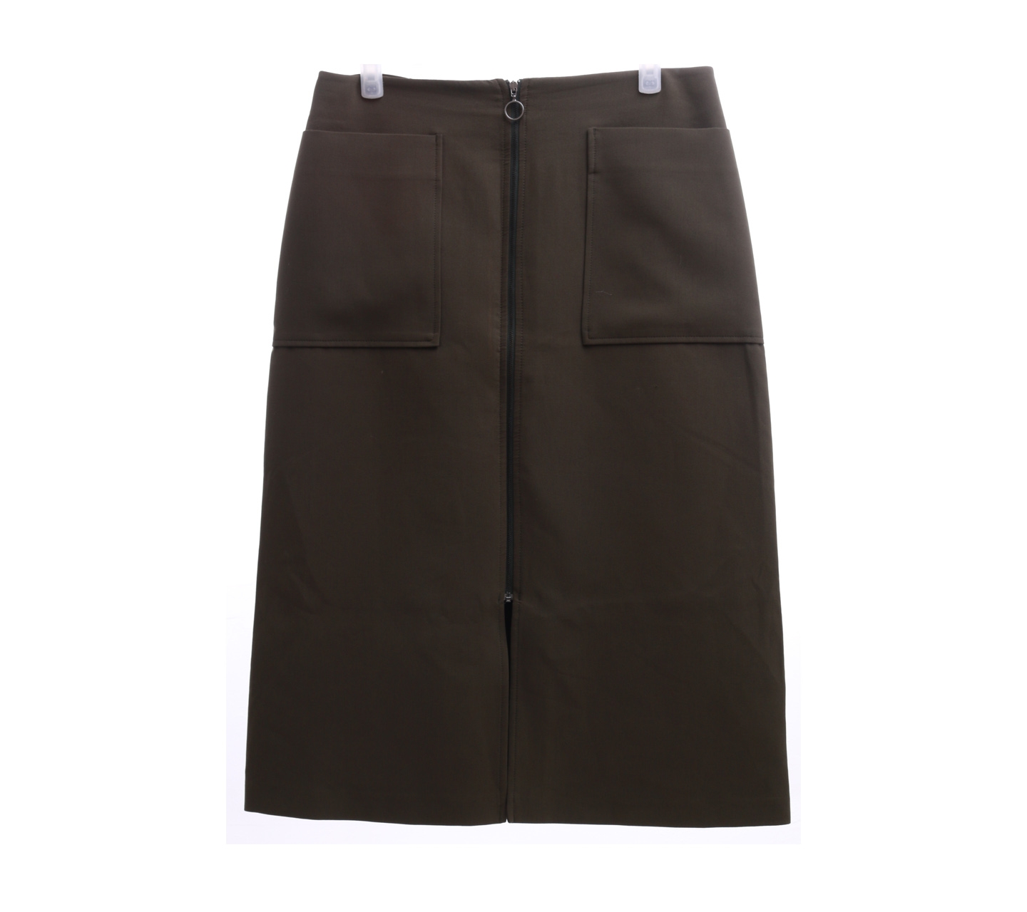 Marks & Spencer Army Zipper Maxi Skirt