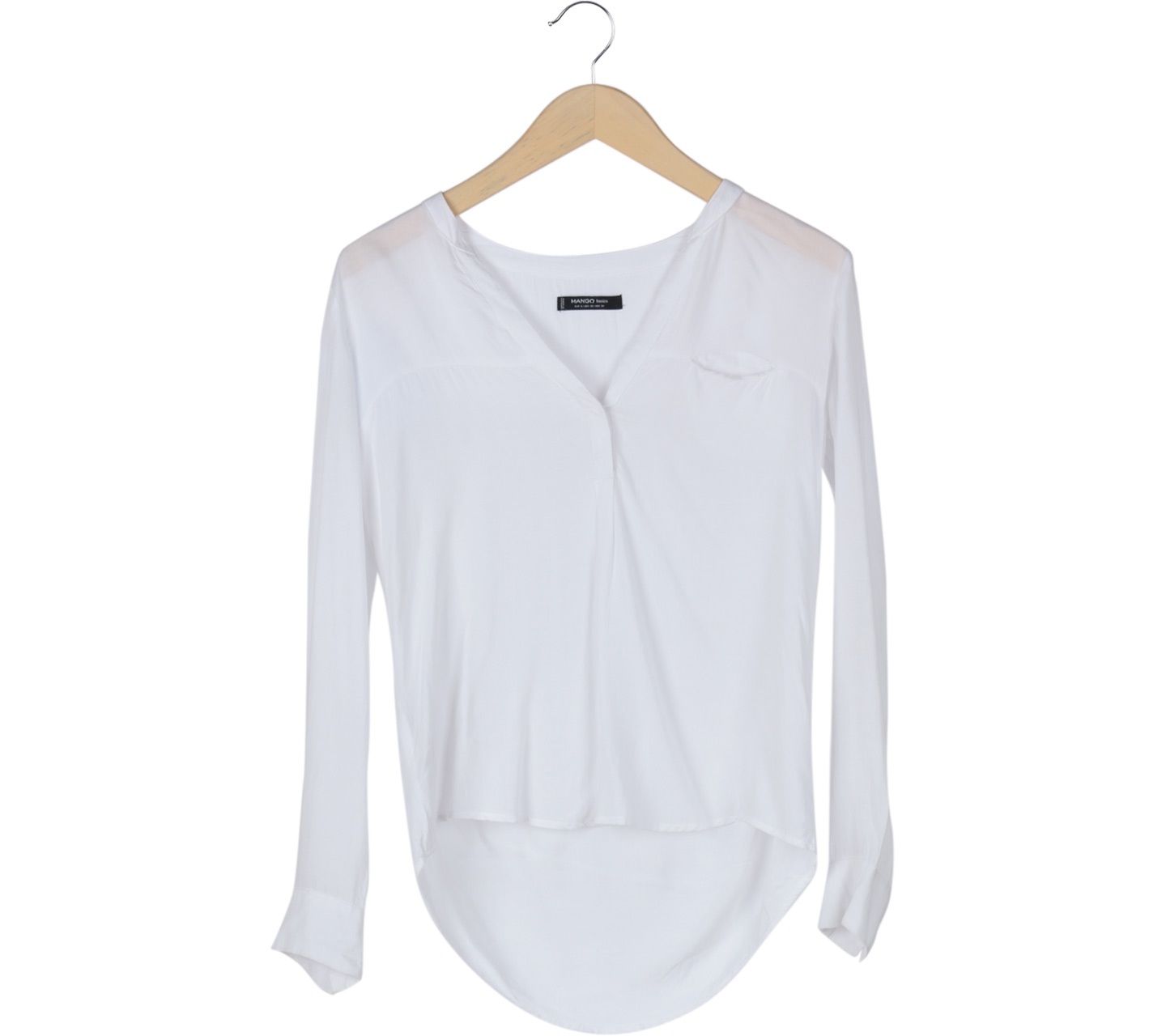 Mango White Blouse