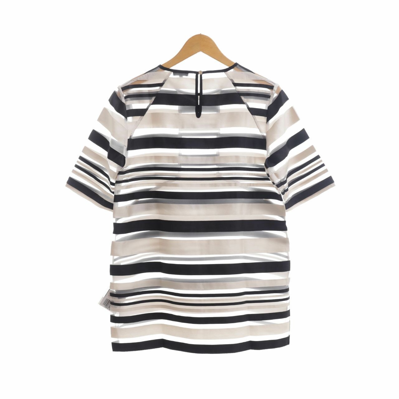 River Island Black & White Stripes Blouse