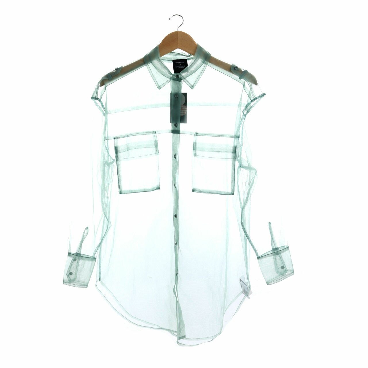 3Mongkis X Kalula Sheer Mint Shirt