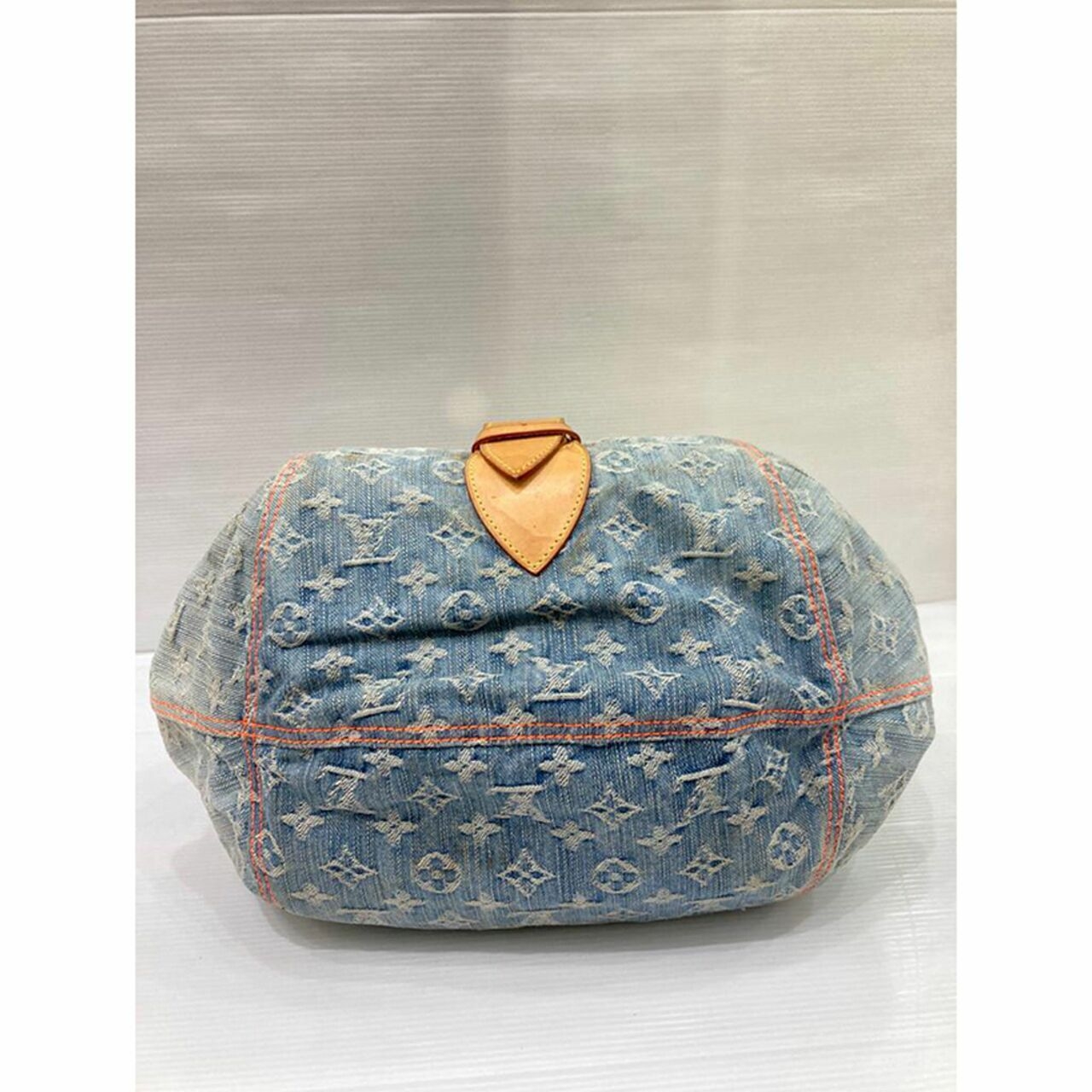 Louis Vuitton Sunshine Monogram Denim Blue Shoulder Bag