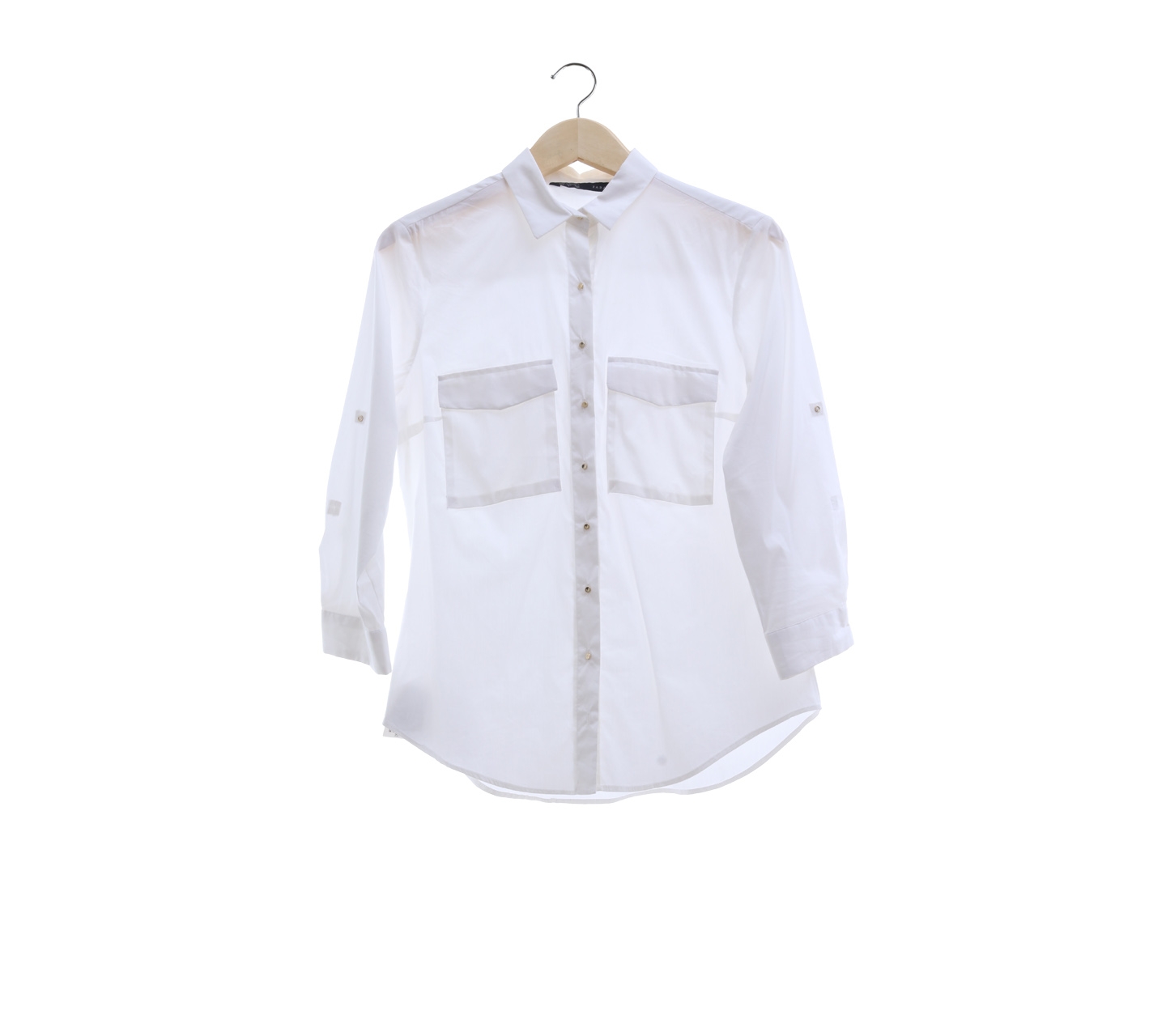 Zara Off White Shirt