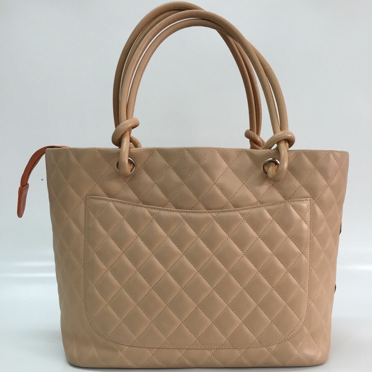 Chanel Cambon Large In Beige Yellow Tote Bag