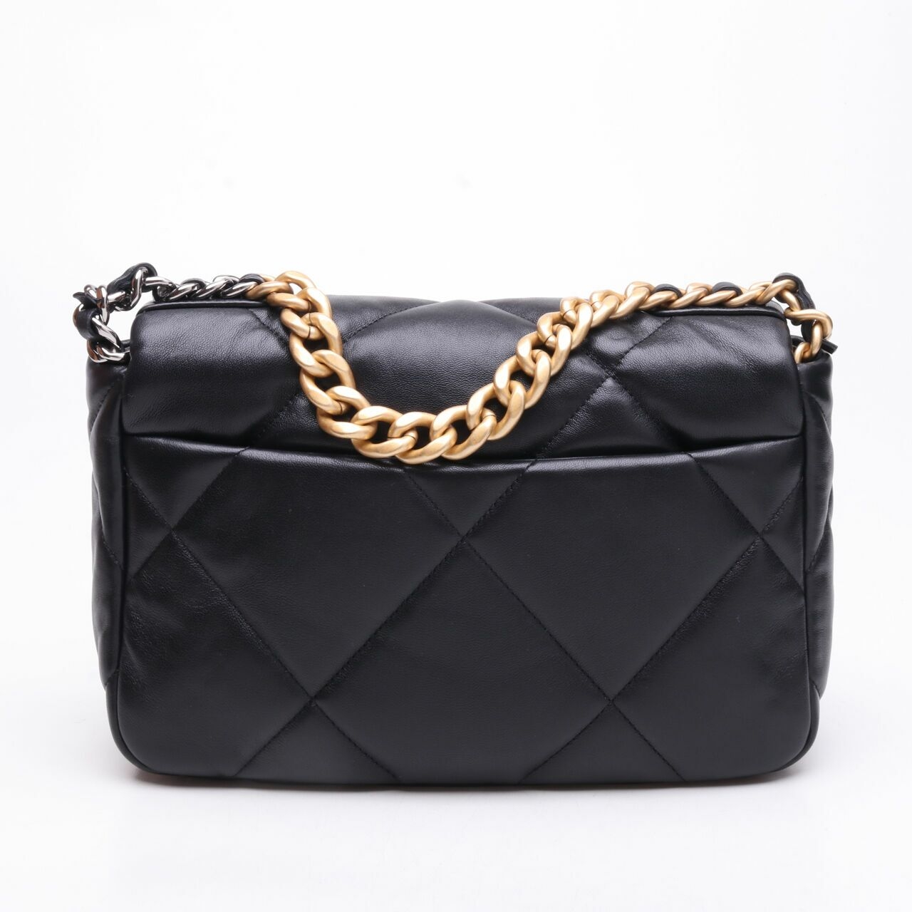 Chanel Lambskin Small Chanel 19 Shoulder Bag